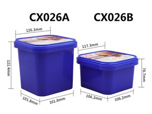 Контейнер для мороженого с IML-этикеткой 1200 мл, CX026