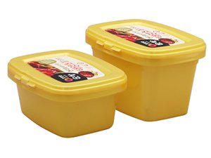 Пластиковый пищевой контейнер с IML-этикеткой, CX107