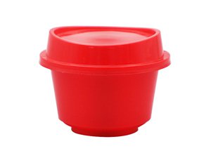 Красный стаканчик с IML этикеткой 80 мл, CX010