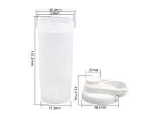 Переносной стакан для воды и напитков с IML этикеткой 800 мл, CX127